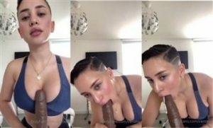 Veronica Victoria Nude Dildo Sucking Video Leaked on dollser.com