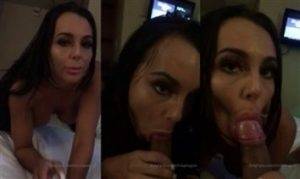 Christina May Nude Blowjob Porn Video Leaked on dollser.com