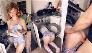 Belle Delphine Nude Stuck In The Dryer Trailer Video Leaked on dollser.com