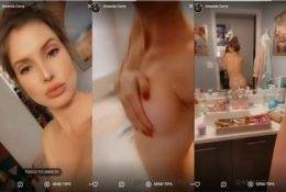 Amanda Cerny Nude Live Video Leaked Thothub.live on dollser.com