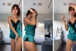 Amanda Cerny Dancing In Undies Tease on dollser.com