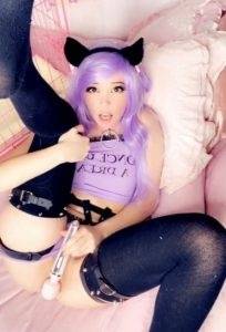 Belle Delphine Cum with Vibrator on dollser.com