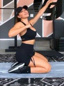 Ana Cheri sexy workout on dollser.com