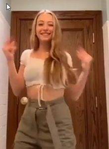 Sophia Diamond addicted to tiktok on dollser.com