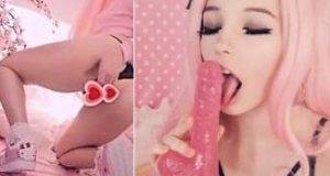 NEW PORN: Belle Delphine Nude 26 Masturbating With Dildo! on dollser.com