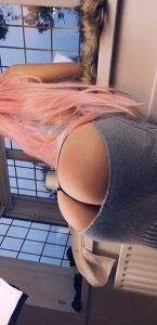 Belle Delphine Slapped In The Ass on dollser.com