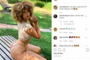 Amirahdyme Nude Video Onlyfans Leaked Drakes Side Chick on dollser.com