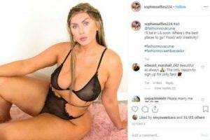 Sophie Eloise Hall Sophiesselfies224 Nude Video Leaked Instagram Model on dollser.com