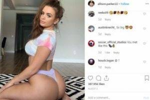 Allison Parker Spanking Nude Video Premium Snapchat leak on dollser.com