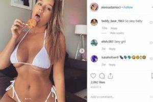 Alexis Adams Anal Dildo Ride Onlyfans Video Leak on dollser.com