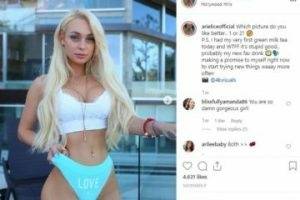 Ariel Ice Pussy Spread Nude Video Premium Snapchat Leak on dollser.com