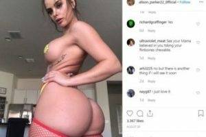 Allison Parker Lesbian BDSM Nude Porn Instagram Model on dollser.com