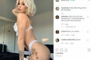 Leezafruity Pussy Spread Nude Onlyfans Video Leak on dollser.com