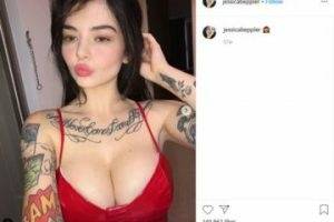 Jessica Beppler Oil Pussy Tease Solo Big Tits Nude Video on dollser.com