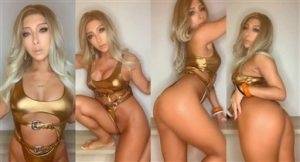 Nonsummerjack Gold Bathsuit Teasing Nude Video Leaked on dollser.com