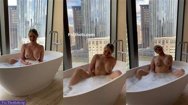 Courtney Tailor Nude Masturbating Bathtub Nude Video on dollser.com