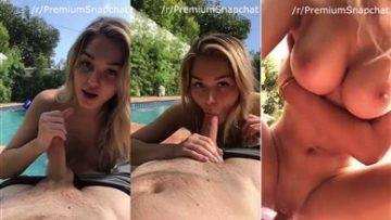 Heidi Grey Snapchat Fucking By the Pool Leaked Video on dollser.com