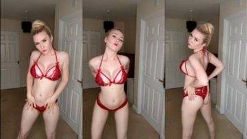 Gross Gore Wife Twitch Red Lingerie Nude Video Leaked on dollser.com