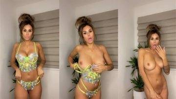 Brittany Furlan Nude Lingerie Strip Video Leaked on dollser.com