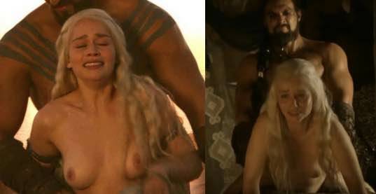 Emilia Clarke Nude on dollser.com