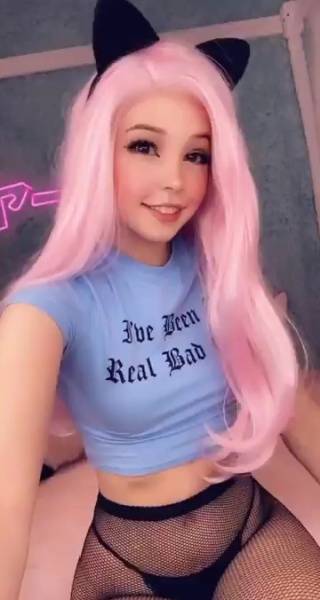 Belle Delphine Actual Nude Boobs on dollser.com