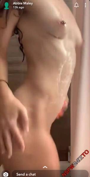 Abbie Maley shower time snapchat premium xxx porn videos on dollser.com