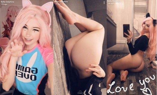 Belle Delphine Nude on dollser.com