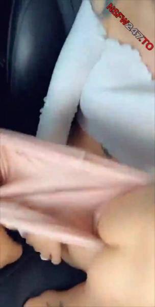 Layna Boo pussy fingering in car snapchat premium xxx porn videos on dollser.com