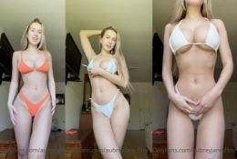 Aubrey Chesna Nude Bikini Try On Haul Video Leaked on dollser.com