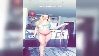 Morgan Lux Nude Hoola Hoop Premium Snapchat Leak on dollser.com