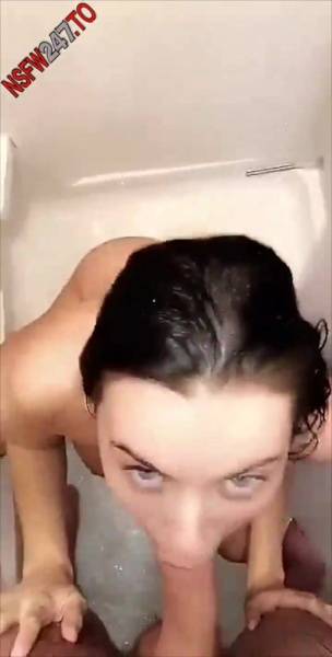Lana Rhoades shower blowjob & sex show snapchat premium xxx porn videos on dollser.com