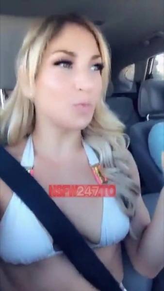 Holly Valentine boobs flashing with friend while driving snapchat premium xxx porn videos on dollser.com