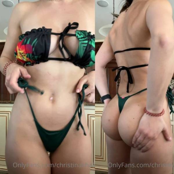 Christina Khalil Bikini Ass Slap Onlyfans Leaked Video - Usa on dollser.com