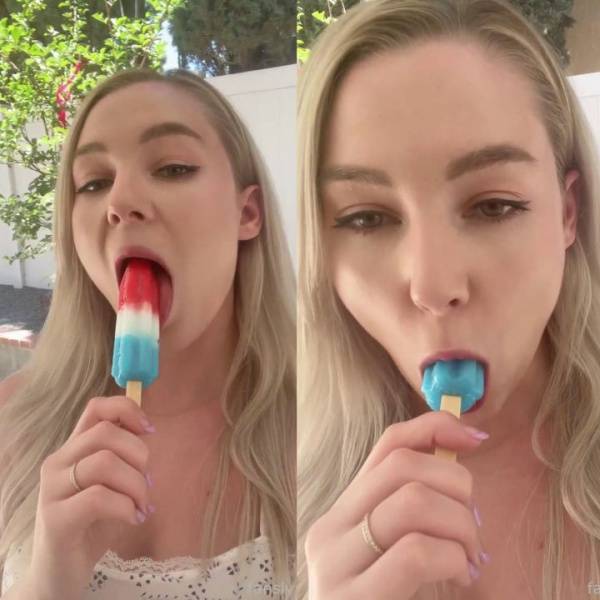 STPeach Sucking Popsicle Fansly Video Leaked - Canada on dollser.com