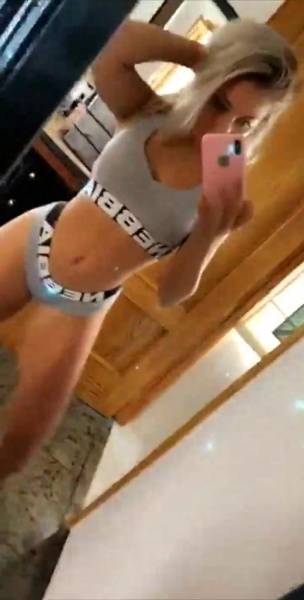 Paola Skye sexy in front of mirror view snapchat premium xxx porn videos on dollser.com