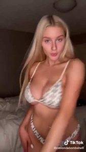 Leaked Tiktok Porn Bikini Barely Contained Mega on dollser.com