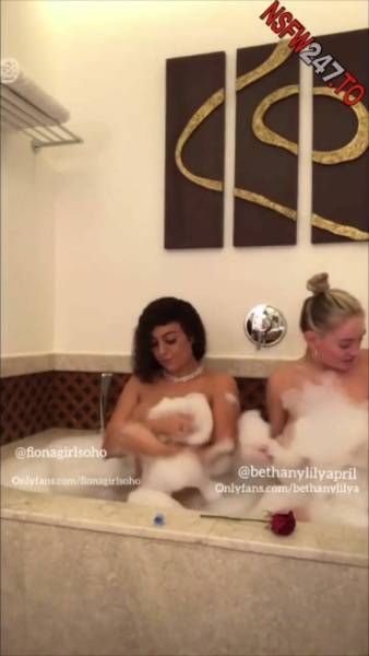 Beth Lily bathtub show onlyfans porn videos on dollser.com
