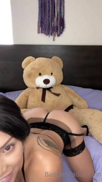 Maddy Belle Nude Teddy Bear Sex OnlyFans Video Leaked on dollser.com