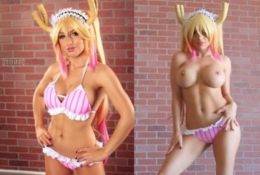 Liz Katz Nude Strip Tease Tohru Cosplay on dollser.com
