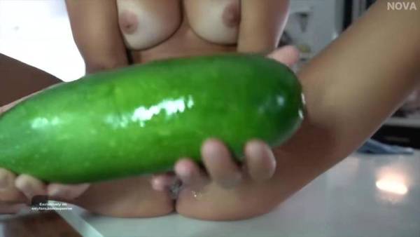 Aspen Rae Nude Vegetable Masturbation OnlyFans Video Leaked on dollser.com