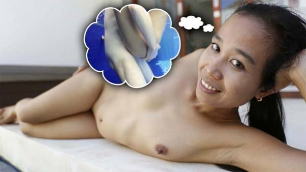 AsianSexDiary Hinwar Naked Petite MILF Fucked In Pool on dollser.com