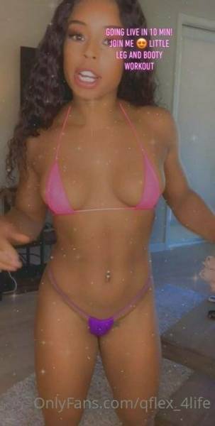 Qimmah Russo G-string Bikini Workout Onlyfans Video Leaked - Usa on dollser.com