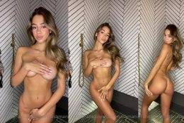 Carolina Samani Nude Lingerie Striptease Video Leaked on dollser.com