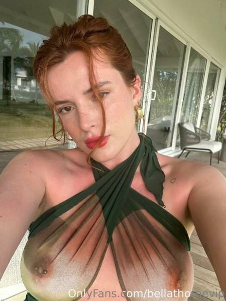 Bella Thorne Nude Pierced Nipples Dress Onlyfans Set Leaked - Usa on dollser.com