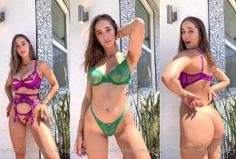 Natalie Roush Sexy Lingerie Try On Video Leaked on dollser.com