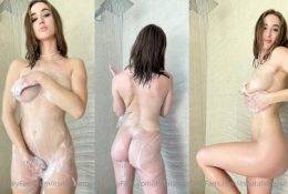 Natalie Roush Nude Soapy Shower Video Leaked on dollser.com