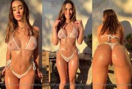 Natalie Roush Golden Hour Sexy Bikini Video Leaked on dollser.com