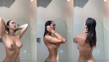 Natalie Roush Nude Morning Shower Video Leaked on dollser.com