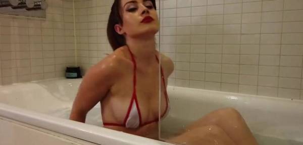 Anna Zapala Naked In Her Bath Sexy Youtuber Video on dollser.com