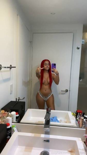 Malu Trevejo Topless Redhead Thong Onlyfans Set Leaked - Usa on dollser.com